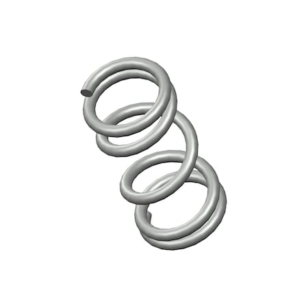 ZORO APPROVED SUPPLIER Compression Spring, O= .188, L= .41, W= .025 R G709974005